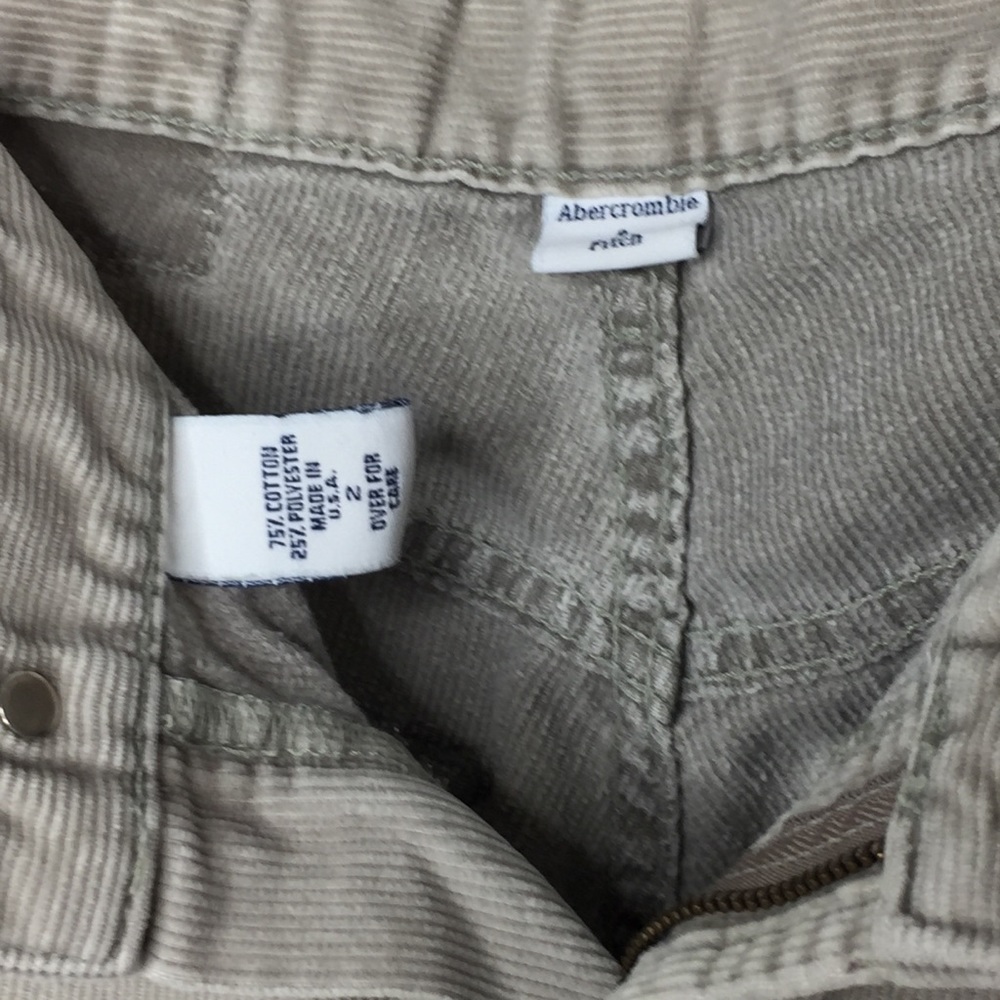 Vintage Abercrombie & Fitch Boot Cut Corduroys 2 - Picture 8 of 8